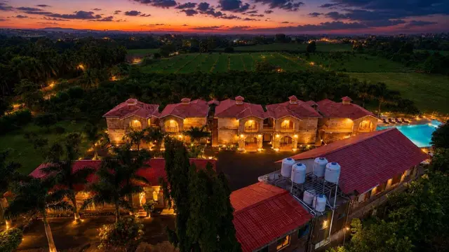 Gir Night Resort — blue hour, photograph 24